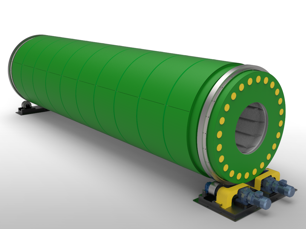 Rotary drum dryer Image